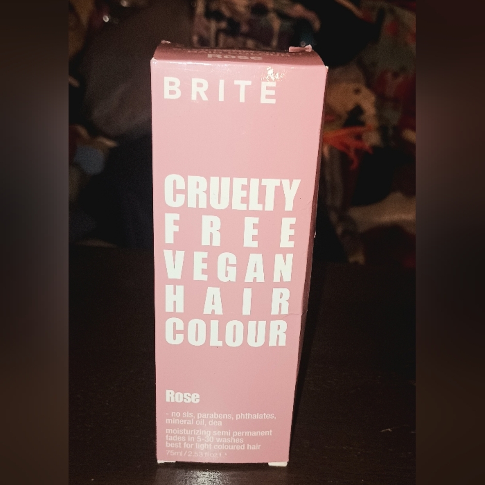 Brite - Cruelty Free Vegan Hair Color - Rose